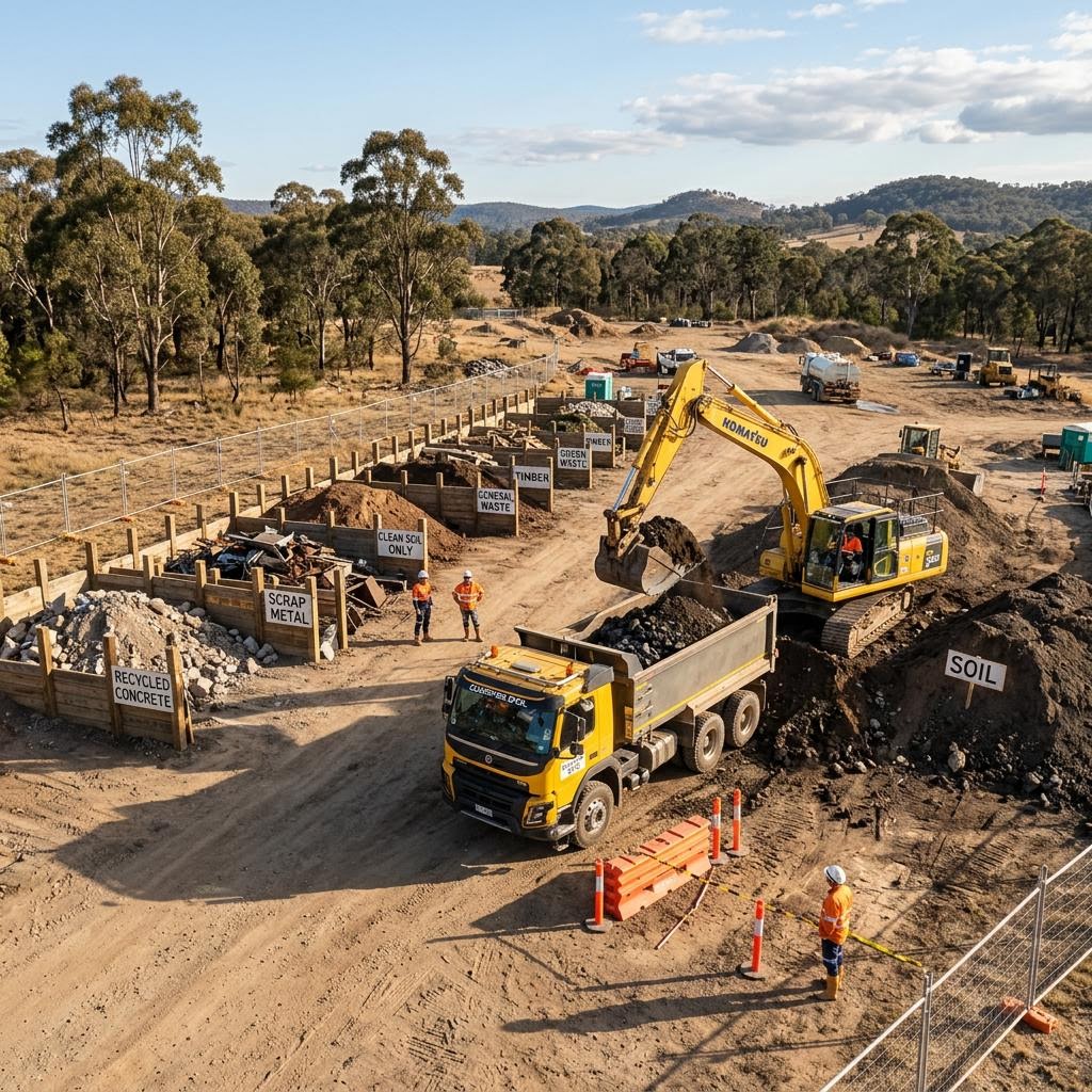 Construction Waste Management Plans: Segregation, Reuse and Tracking